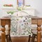 Wildflowers Summer Decor Floral Butterfly Seasonal Kitchen Dining Table Decoration for Home 13x72 Inch